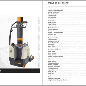 Crown RM 1000 Parts and Service Manual