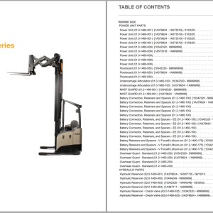 Crown RM RMD 6000 Parts and Service Manual