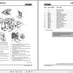 Crown RR 5200 DC Service & Parts Manual PF13364-006