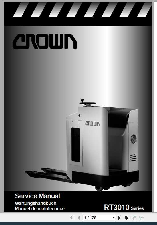 Crown RT3010 Series Service Manual