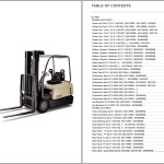 Crown SC 4000 Parts and Service Manual