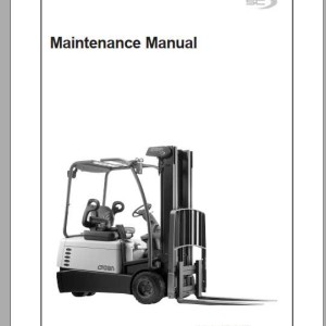 Crown SC3200 Series Maintenance Manual 812548-006