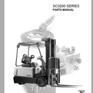Crown SC3200 Series Parts Manual 812691-006
