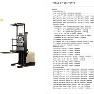 Crown SP 4000 Parts and Service Manual