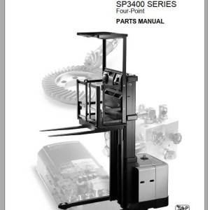 Crown SP3400 Series Four-Point Parts Manual 812737-006