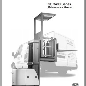Crown SP3400 Series Maintenance Manual 812563-006