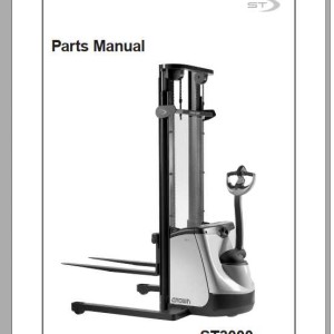 Crown ST3000 Series Parts Manual 812708-006