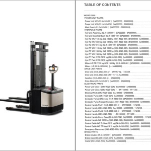 Crown WE WS 2000 Parts and Service Manual