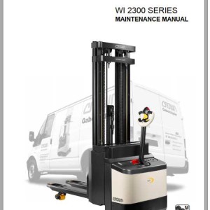 Crown WI2300 Series Maintenance Manual 812585-006