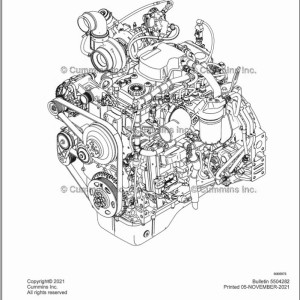 Cummins B4.5 CM2350 B146C Operation Maintenance Manual