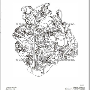 Cummins B4.5 CM2350 B146C Service Manual Volume 1