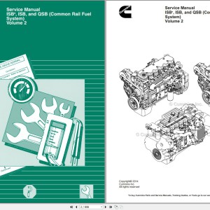 Cummins ISBe ISB QSB Common Rail Fuel System Service Manual Volume 2