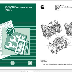 Cummins ISBe ISB QSB Volume 2 Service Manual 4021271 2015