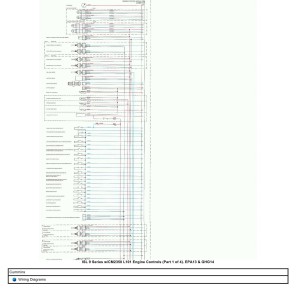 Cummins ISL 9.0L wCM2350 L101 (EPA13 & GHG14) Wiring Diagram Engine Controls