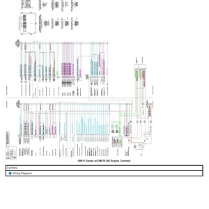 Cummins ISM 11 CM876 SN Wiring Diagram Engine Controls