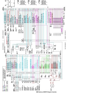 Cummins ISM CM570 Wiring Diagram Engine Controls