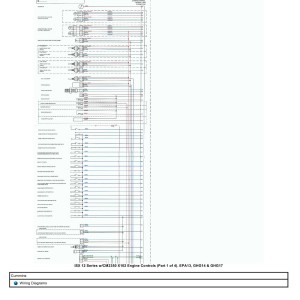 Cummins ISX12 CM2350 X102 (EPA13 GHG14 GHG17) Wiring Diagram Engine Controls