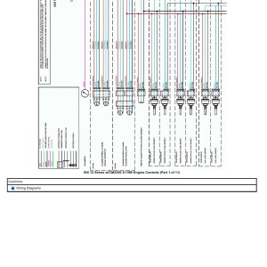 Cummins ISX12 CM2350 X119B Wiring Diagram Engine Controls