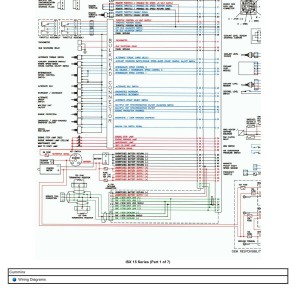 Cummins ISX15 General Wiring Diagram