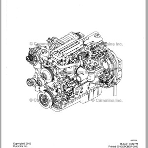 Cummins QSC8.3 QSL9 Tier 2 Operation Maintenance Manual