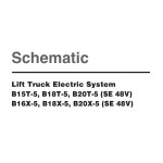 Daewoo B15T-5 to B20X-5 Electric Schematic SB4179E01