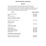 Daewoo B15T-5 to B20X-5 Service Manuals SB4183E00