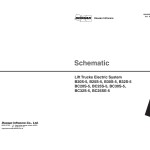 Daewoo B20S-5 to BC32S-5 Electric Schematic SB4205E00