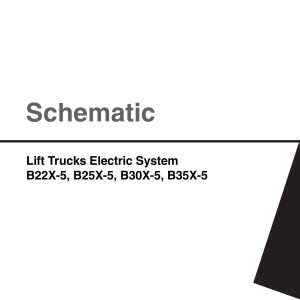 Daewoo B22X-5 to B35X-5 Electric Schematic SB4212E00