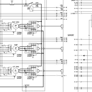 Daewoo B50X-5(AC) Electric Schematic A584000