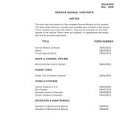 Daewoo BR13S-5 to BR16JW-5 Service Manuals SB4333E00