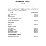 Daewoo BX16X to B20X Service Manuals SB4041E00