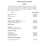 Daewoo D110S-5 to D160S-5 Service Manuals SB4225E00