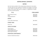 Daewoo D20G to D30G Service Manuals SB4215E00