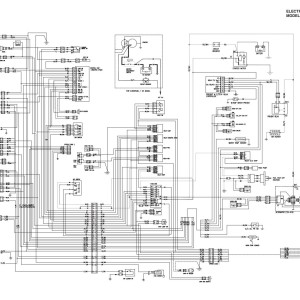 Daewoo D20S-5 to D33S-5, D35C-5 Electric Schematic SB4258E02