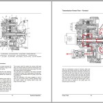 Daewoo Power Train D20S-5 to GC33P-5 Testing Adjusting SB4253E02