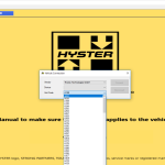 Hyster PCST V5.4 Service Tool 08.2024