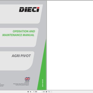 DIECI Agri T40 T60 Pivot Use Maintenance Manual AXH1189