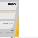 DIECI Pegasus 45.30 Use Maintenance Manual DOCMA0000008
