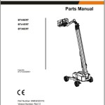 Dingli BT44ERT BT41ERT BT36ERT Parts Manual SM032320119 Rev1.0