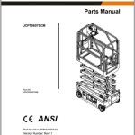 Dingli JCPT0607DCM Parts Manual SM012020123 Rev1.1