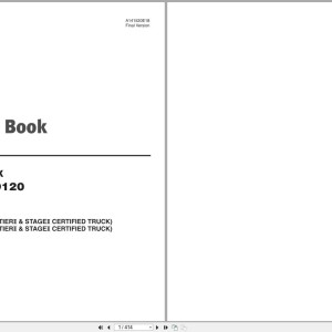 Doosan D100 D120 Parts Book A141520E18