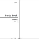 Doosan D160S-5 Parts Book SB1084E02