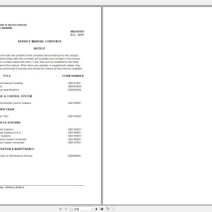 Doosan B15-2 B18S-22 Electric Schematic Service Operation & Maintenance Manual SB4062E00