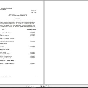 Doosan B15-2 B18S-22 Electric Schematic Service Operation & Maintenance Manual SB4062E00