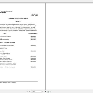 Doosan B20S-3 B25S-3 B30S-3 Electric Schematic Service Operation & Maintenance Manual SB4080E00