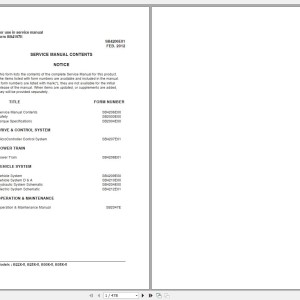 Doosan B22X-5 B25X-5 B30X-5 B35X-5 Electric Schematic Service Operation & Maintenance Manual SB4197E