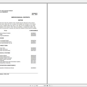 Doosan D100 D120 Electric Schematic Service Operation & Maintenance Manual SB2085E01