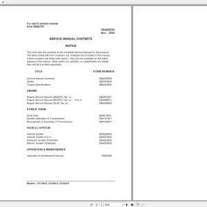 Doosan D110S-5 D130S-5 D160S-5 Electric Schematic Service Operation & Maintenance Manual SB4217E