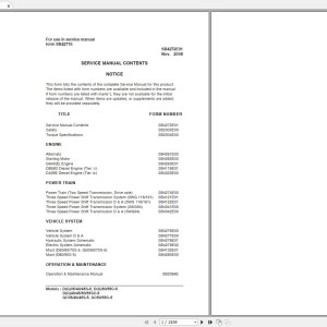 Doosan D35S-5 D40S-5 D45S-5 D(G)50 55C-5 Electric Schematic Service Operation & Maintenance Manual SB4271E