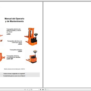 Doosan LEDD LEDS LEDH LEDH MP Operation and Maintenance Manual